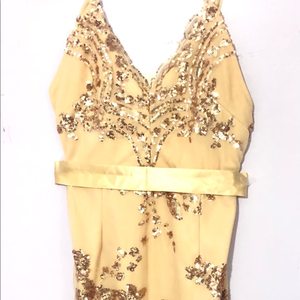 SHEIN PINK SPARKLY DRESS